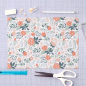 Mooie Floral Pattern Girly Tissuepapier (Craft)