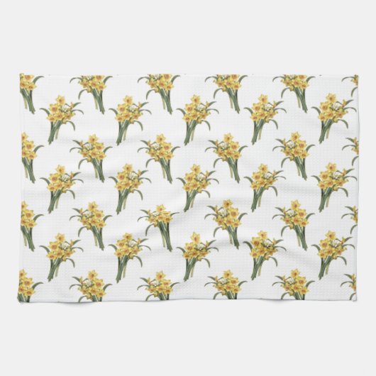 Mooie Floral Pattern Towel Theedoek (Horizontaal)