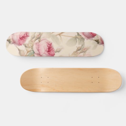 Mooie  Floral Persoonlijk Skateboard (Horizontaal)