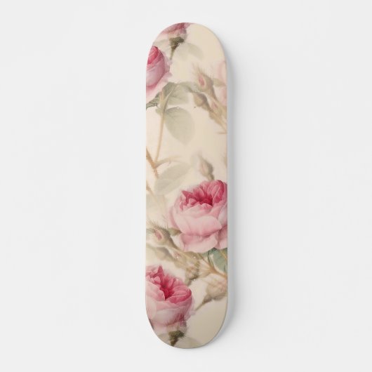 Mooie  Floral Persoonlijk Skateboard (Voorkant)