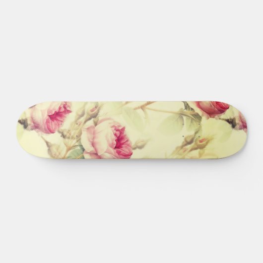 Mooie  Floral Persoonlijk Skateboard (Horizontaal)