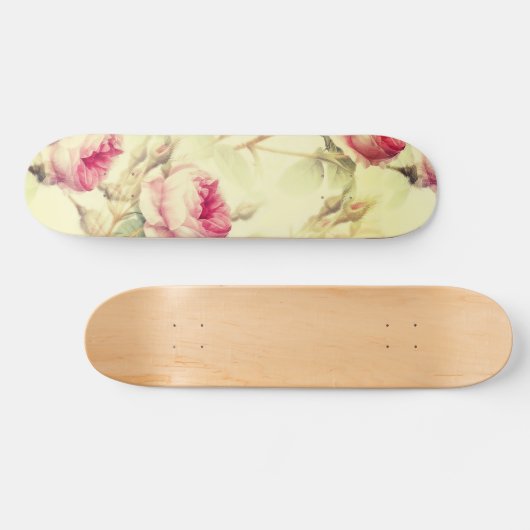 Mooie  Floral Persoonlijk Skateboard (Horizontaal)
