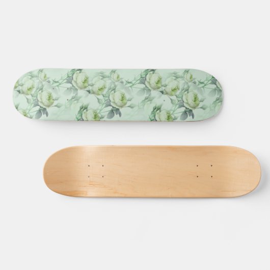 Mooie  Floral Persoonlijk Skateboard (Horizontaal)
