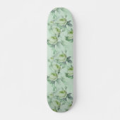 Mooie Floral Persoonlijk Skateboard (Voorkant)