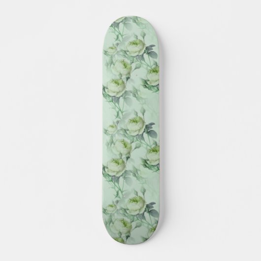 Mooie  Floral Persoonlijk Skateboard (Voorkant)