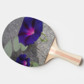 Mooie Floral Ping Pong Paddle Tafeltennisbatje (Zijkant)