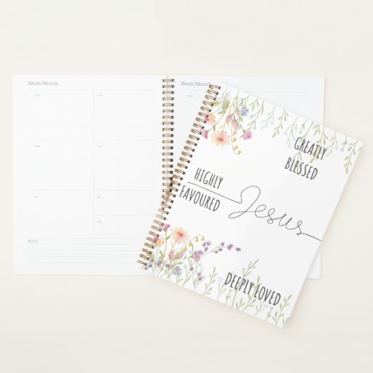 Mooie Floral Planner (Display)