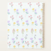 Mooie Floral Planner (Achterkant)