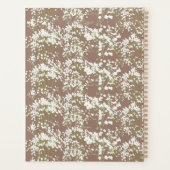 Mooie Floral Planner (Achterkant)