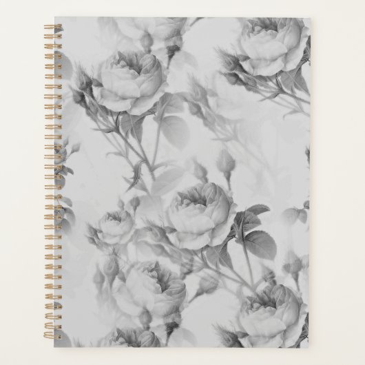 Mooie Floral Planner (Voorkant)
