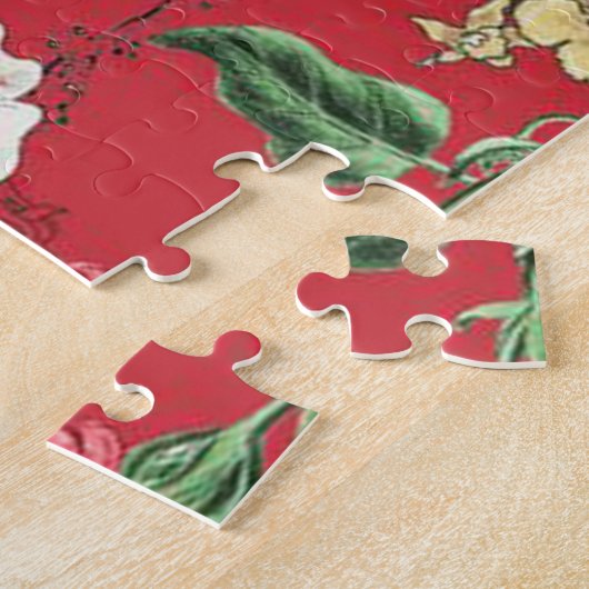 Mooie Floral Puzzle! Legpuzzel (Zijkant)
