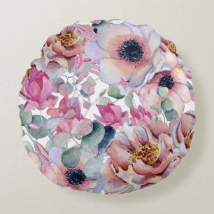 Mooie Floral Round Pillow Rond Kussen
