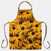 Mooie Floral Rudbeckia Oranje Coneflowers Schort (Voorkant)