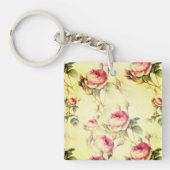Mooie  Floral Sleutelhanger (Voorkant)