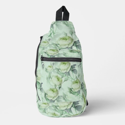 Mooie  Floral Sling Bag (Voorkant)