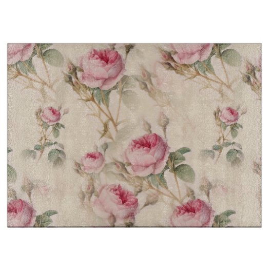 Mooie Floral Snijplank (Voorkant)