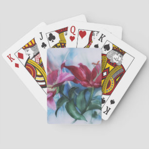 Mooie Floral-speelkaarten Pokerkaarten