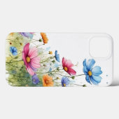 Mooie Floral Spring Waterverf Bloemenkunst Case-Mate iPhone Case (Achterkant (horizontaal))