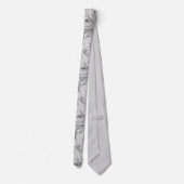 Mooie Floral Stropdas (Achterkant)