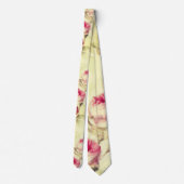 Mooie  Floral Stropdas (Achterkant)