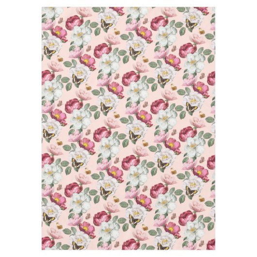 Mooie Floral Tablecloth Tafelkleed (Voorkant)
