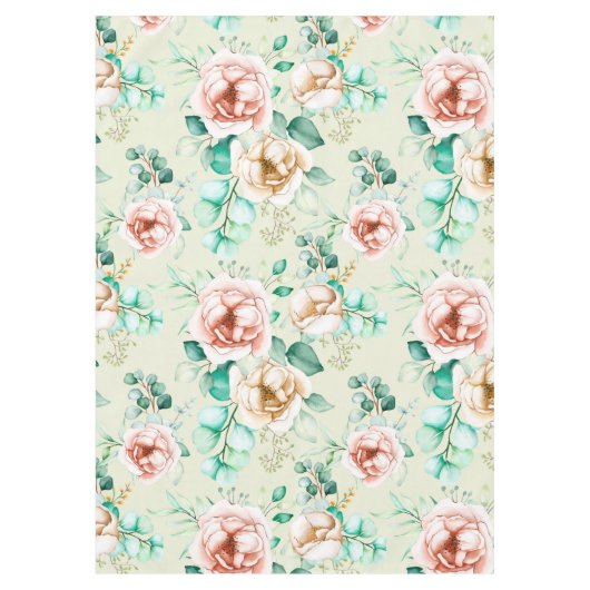 Mooie Floral Tafelkleed (Voorkant)