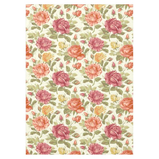 Mooie Floral Tafelkleed (Voorkant)