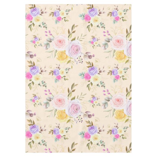 Mooie Floral Tafelkleed (Voorkant)