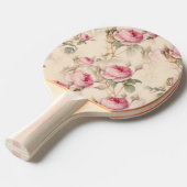 Mooie  Floral Tafeltennisbatje (Voorkant Gekanteld)