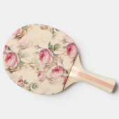Mooie  Floral Tafeltennisbatje (Zijkant)