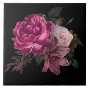 Mooie Floral  Tegeltje