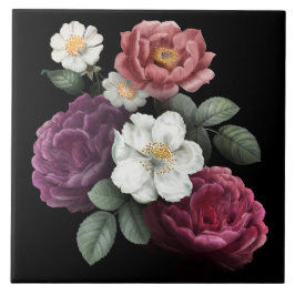 Mooie Floral Tegeltje