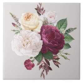 Mooie Floral  Tegeltje