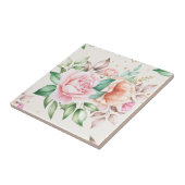 Mooie Floral Tegeltje (Zijkant)