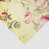 Mooie Floral Tissuepapier (Detail)