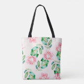 Mooie Floral Tote Bag (Achterkant)