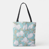 Mooie Floral Tote Bag (Achterkant)