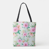 Mooie Floral Tote Bag (Achterkant)