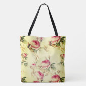 Mooie  Floral Tote Bag (Achterkant)