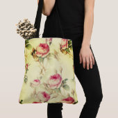 Mooie  Floral Tote Bag (Dichtbij)
