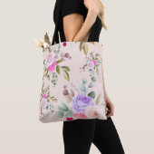 Mooie Floral Tote Bag (Dichtbij)