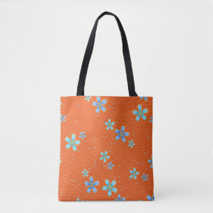 Mooie Floral Washi Canvas tas voor elke gelegenhei