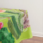Mooie Floral waterverf Cactus Tafelkleed (Voorbeeld)