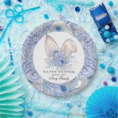 Mooie Floral Waterverf Pasen Papieren Bordje (Feest)