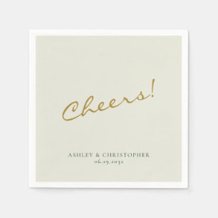 Mooie Floral Waterverf Sage Bruiloft Servet