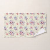 Mooie Floral Waterverf Tuin Handdoek Set (Handdoek)