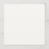 Mooie Floral Waterverf Wedding Menu (Achterkant)