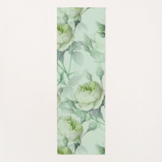 Mooie  Floral Yogamat (Voorkant)