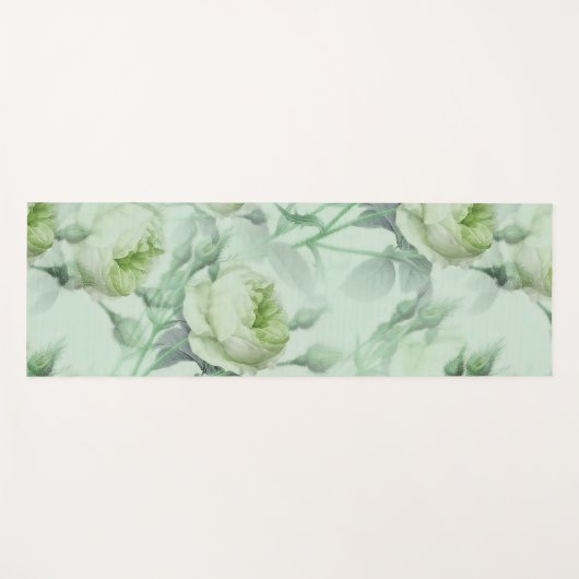 Mooie  Floral Yogamat (Voorkant (horizontaal))