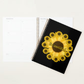 Mooie Floral-zonnebloempalender Planner (Display)